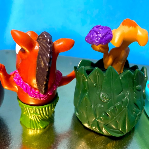 DISNEY’S THE LION KING VTG 1996 COLLECTIBLE TIMON & PUMBAA KFC ACTION TOYS (4) - Picture 9 of 11